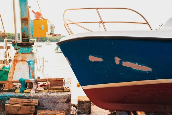 港で漁船 — ストック写真