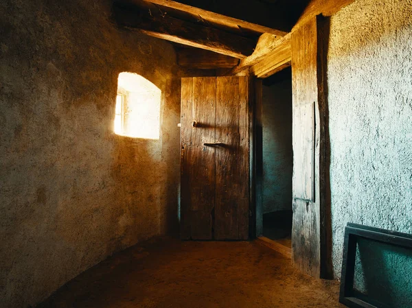 Old Windmill Interior Door — Stock Photo, Image
