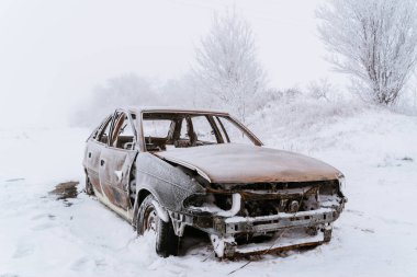 Araba kazası, kaza kış kaygan yol