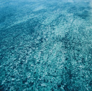 Parlak mavi mermer bulanık duvar yüzeyi arka plan dokusu