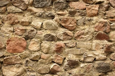 Antik kahverengi dokulu eski taş duvar arka plan