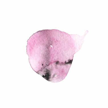 Vektör fırça darbesi. Grunge tükenmez kalem. Sıkıntılı quill. Kalem kontur siyah Modern dokulu. Mürekkep ile keskin bir geçiş yumuşatma tarafından çizilmiş bir helezon bukleler