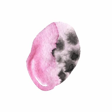 Vektör fırça darbesi. Grunge tükenmez kalem. Sıkıntılı quill. Kalem kontur siyah Modern dokulu. Mürekkep ile keskin bir geçiş yumuşatma tarafından çizilmiş bir helezon bukleler