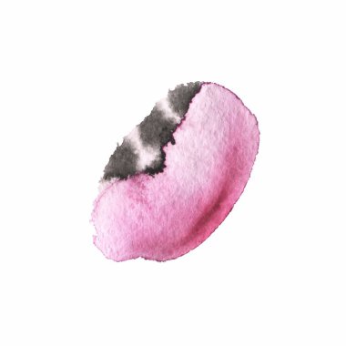 Vektör fırça darbesi. Grunge tükenmez kalem. Sıkıntılı quill. Kalem kontur siyah Modern dokulu. Mürekkep ile keskin bir geçiş yumuşatma tarafından çizilmiş bir helezon bukleler