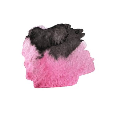 Grunge tükenmez kalem kontur