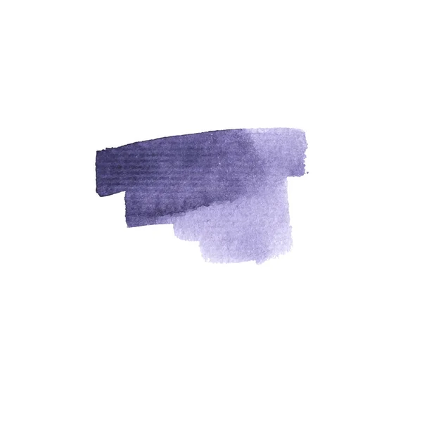 Pinceau aquarelle vectoriel AVC, taches et taches — Image vectorielle