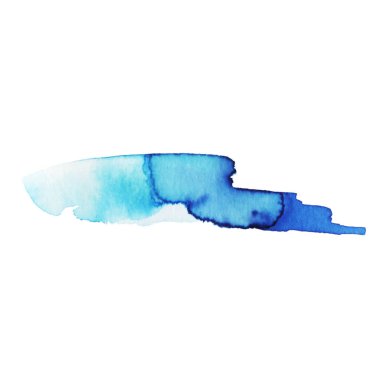 Suluboya Fırça kontur, lekeleri ve lekeleri vektör