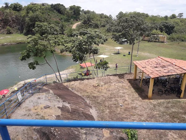 Beatiful and natural Blue Lagoon in Recife, Brasil — Fotografia de Stock