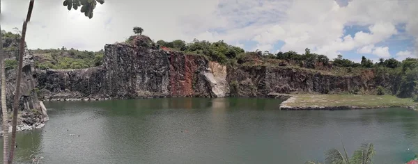 Piękny i naturalny Blue Lagoon w Recife, Brazylia — Zdjęcie stockowe