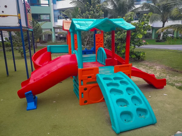 Gyermekek szórakoztató park Porto de Galinhas, Brazília. — Stock Fotó