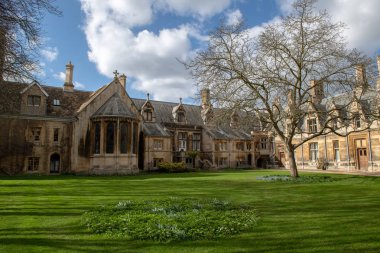 Gonville ve caius college, cambridge, İngiltere.