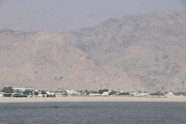 Oman Coast Stones Water — Stock Photo, Image