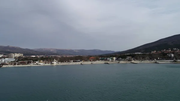 Aldeia Kabardinka Perto Cidade Gelendzhik Embankment Kabardinki Vista Beco Miniaturas — Fotografia de Stock