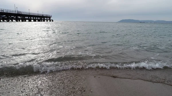 Aldeia Kabardinka Perto Cidade Gelendzhik Embankment Kabardinki Vista Beco Miniaturas — Fotografia de Stock