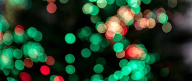 Arka plan bokeh panoramik görüntüsü