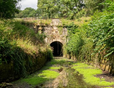 Coates Portal Sapperton tüneli, Thames - Severn Canal, Cotswolds, İngiltere