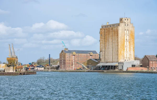 Sharpness Docks Gloucestershire Regno Unito — Foto Stock