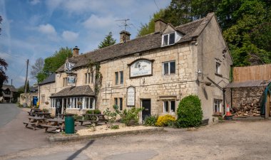 Kasaplar Silah Halk Evi, Sheepscombe, Cotswolds, Gloucestershire, İngiltere