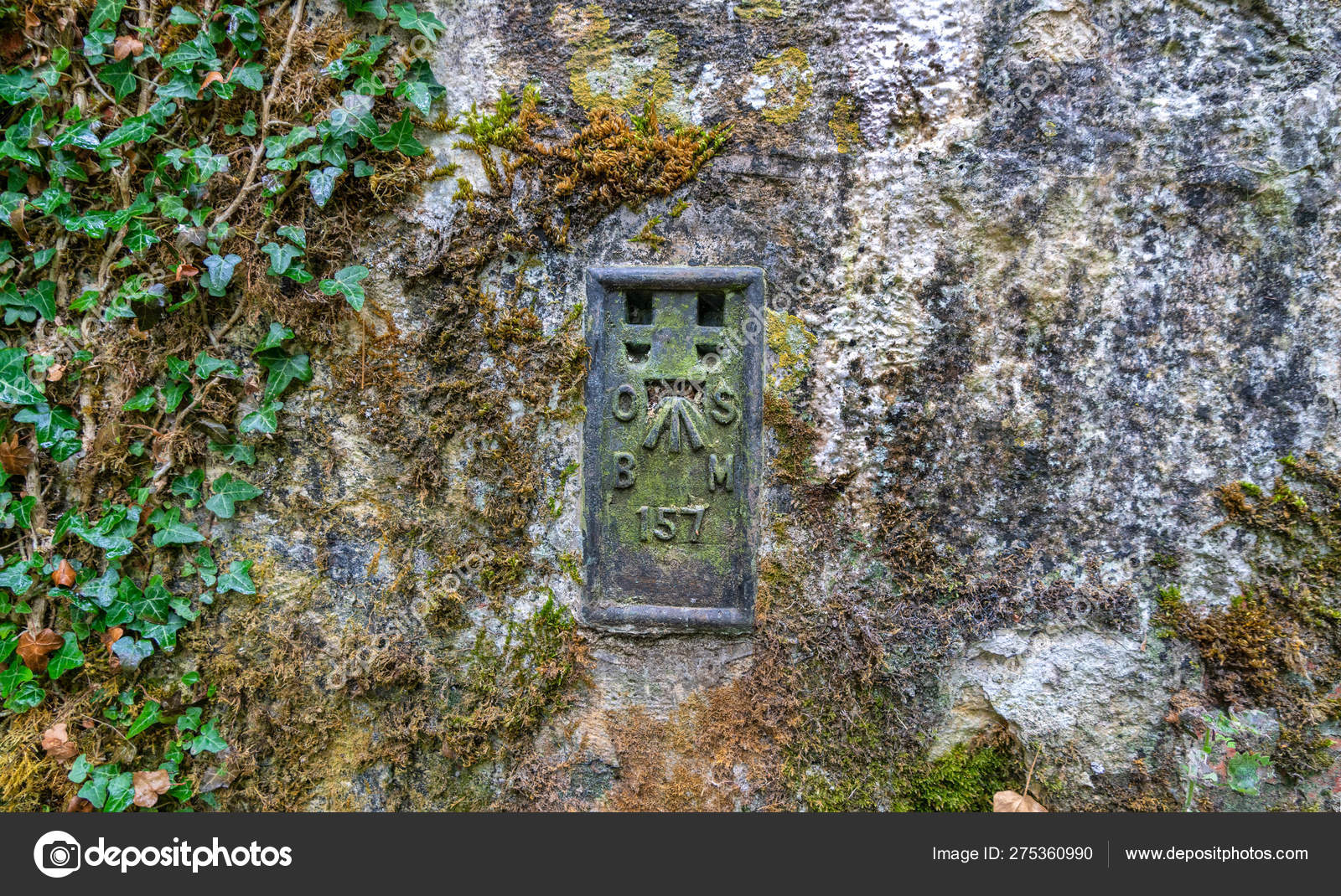 Ordnance Survey Bench Mark Flush Bracket Whitehall Bridge Daneway