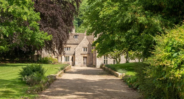 Horton Court 16Th Century Manor House 12Th Century Norman Hall — Stock Photo, Image