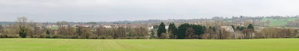 Vista Panoramica Del Villaggio Charfield Confini Del Gloucestershire Meridionale Regno — Foto Stock