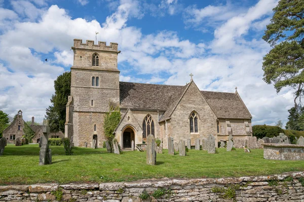 John Baptist Parish Church Latton Wiltshire United Kingdom — Stock Photo, Image