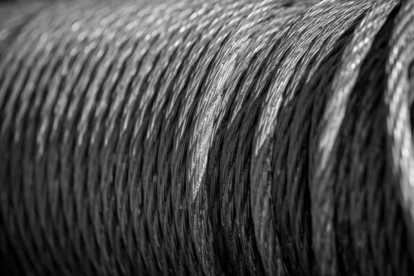 Vecchio sporco arrugginito vintage metallo corde fondo — Foto Stock