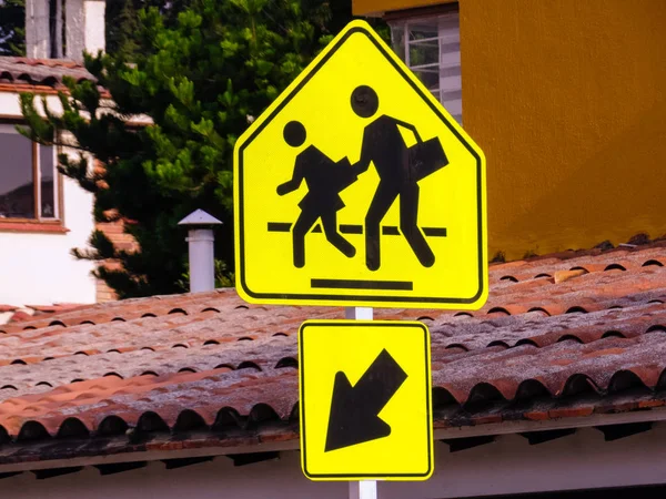 School zone traffic sign