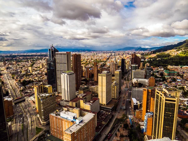 Aerial view of Bogota - Colombia