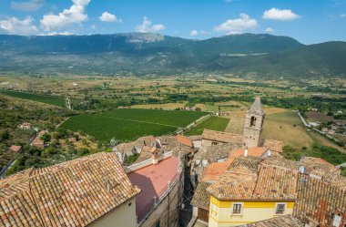 Capestrano, L'Aquila eyaletinin, Abruzzo, İtalya.