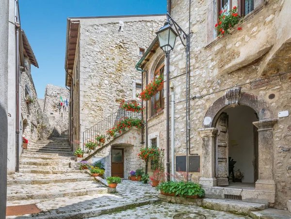 Vistas Panorâmicas Barrea Província Aquila Abruzzo Itália — Fotografia de Stock