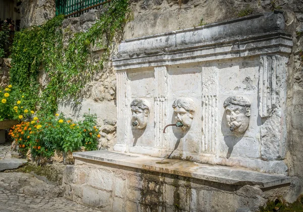 Vecchia Fontana Caramanico Terme Comune Provincia Pescara Abruzzo — Foto Stock