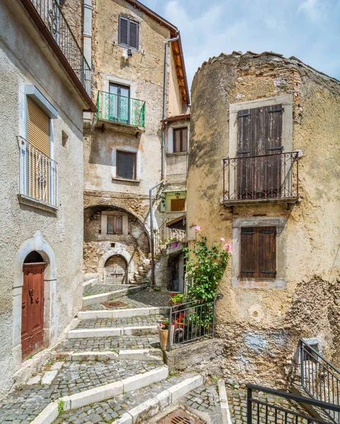 Castel Del Monte Province Aquila Абруццо Италия — стоковое фото