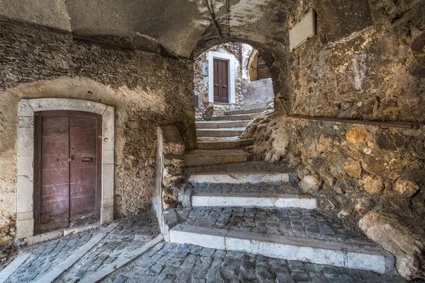 Castel Del Monte Provincia Aquila Abruzzo Italia — Foto Stock