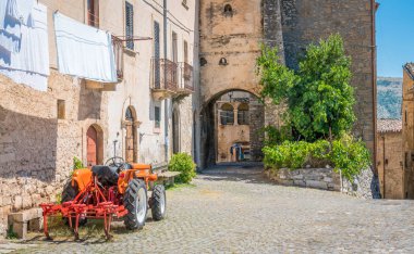 Navelli, orta Italya 'nın Abruzzo bölgesinde, l 'Aquila eyaletinde köy.