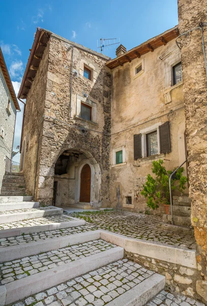 Santo Stefano Sessanio Aquila Province Абруццо Италия — стоковое фото
