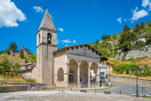 Церковь Санта Мария Дель Соккорсо Тальякоццо Провинция Акила Абруццо Италия — стоковое фото