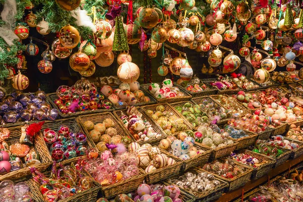 Decoraciones Navideñas Mercado Wien Rathaus Austria — Foto de Stock