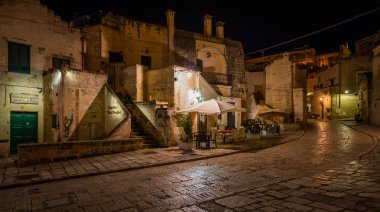 Matera, Basilicata, Güney İtalya 