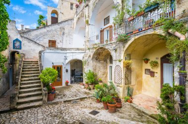 Matera, Güney İtalya Basilicata bölgesinde 
