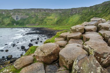 Giant 's Causeway, Kuzey Irlanda 'da kaya oluşumları
