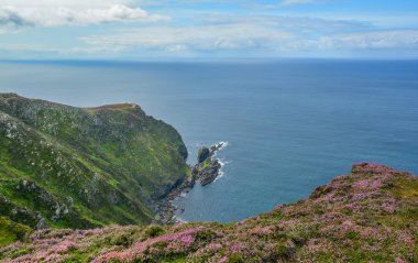 Panoramik görüş Slieve League, County Donegal, Ireland