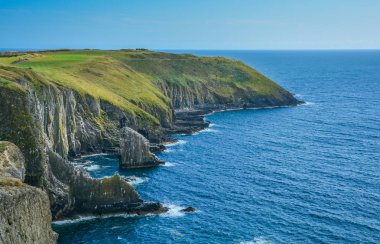 Cliffs at eski kafa, County Cork, İrlanda