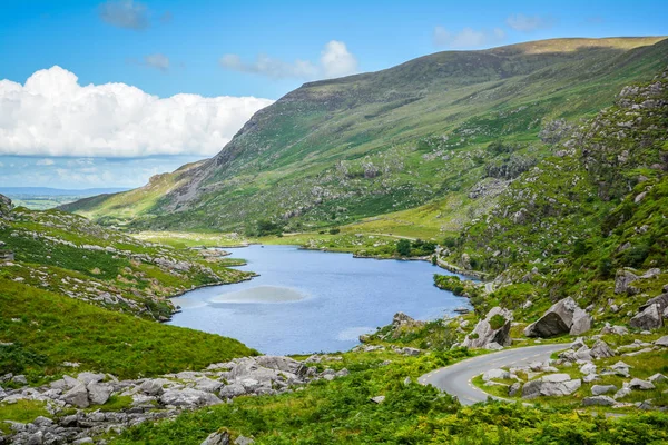 Lac Près Gap Dunloe Comté Kerry Irlande — Photo