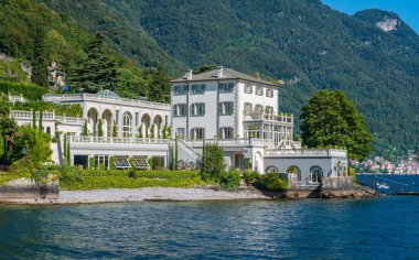 Güzel villa Torriggia, Como Gölü, Lombardiya, İtalya.