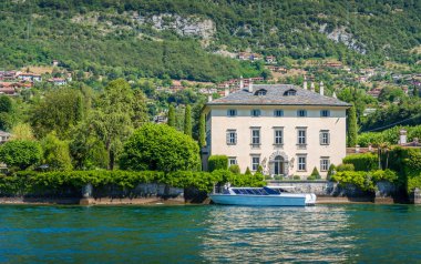 Güzel Villa Balbiano Ossuccio, Como Gölü, Lombardiya, İtalya Tarih içinde.
