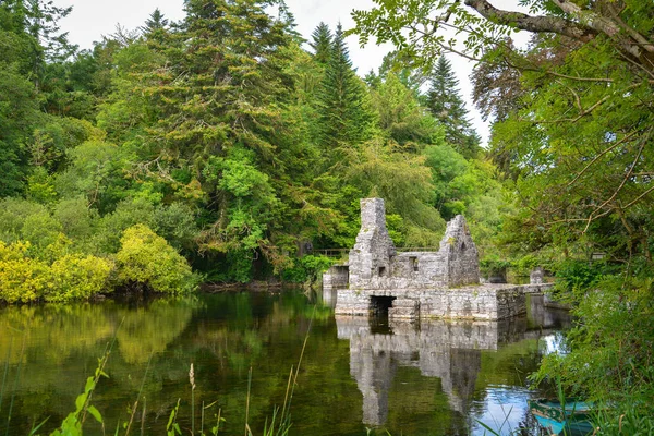 River Cong Abbey Condado Mayo Irlanda — Foto de Stock