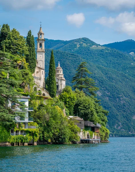 Γραφικό Θέαμα Στην Πόλη Brienno Στη Λίμνη Κόμο Λομβαρδία Ιταλία — Φωτογραφία Αρχείου