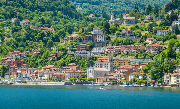 Argegno Idyllisch Dorpje Aan Het Comomeer Lombardije Italië — Stockfoto