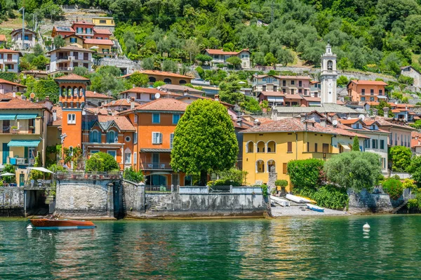롬바르디아 이탈리아 호수에는 마에서에서 — 스톡 사진